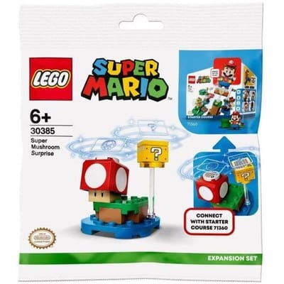 Lego Super Mario Uitbreidingspakket-30385 Super Mushroom Suprise Polybag (Diversen) Nieuw