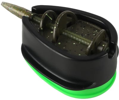 Dailygoods- Method Feeder Set - 25g/35g/45g Gewichten - Zinklegering - Milieuvriendelijke Malaccessoires - Inline/Malkatrolaccessoires - Veiligheidsrubberen Bevestiging - Vissysteem