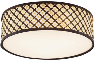 QAZQA tremmo - Oosterse Plafondlamp - 3 lichts - Ø 40 cm - Naturel - Woonkamer | Slaapkamer | Keuken