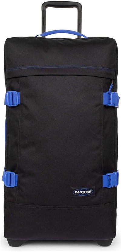EASTPAK trolley Tranverz Kontrast Black Blue zwart 79cm