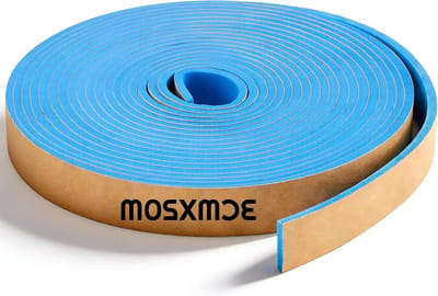 Zelfklevende Isolatiestrips voor Laswerk, Uitbreidingstape en Vloerverwarming - 3cm x 20m, Blauw