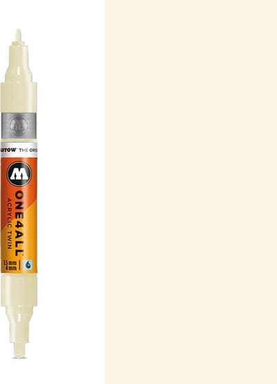 Molotow - One4All Twin Marker Nature White