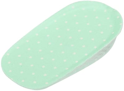 Dailygoods- Inlegzolen Hoogteverhoging - Siliconengel Inlegzolen - Hielkussen 2,5 cm - Ademend Materiaal - Schokabsorptie - Universaal voor Schoenen - Hielverhogers