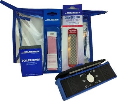 Holmenkol slijp set voor ski's en snowboards