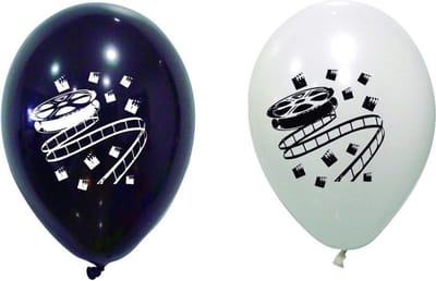 HOBI - 8 latex ballonnen bioscoop