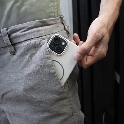 Mobiparts Slim Line Case geschikt voor Samsung Galaxy S25 FE - MagSafe Onyx - Zwart
