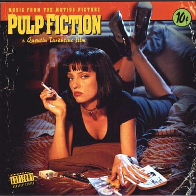 CD OST Pulp Fiction Muziek Van De Film MCAD11103 MCA 1994 Japan Soundtracks Musicals Gebruikt