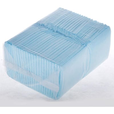 50pcs Alèses pour animaux de compagnie Anti-fuites Respirantes Rapides Absorbantes Épaissies Coussinets d'entraînement pour chien chat pour voiture Intérieur M 50pcs gray