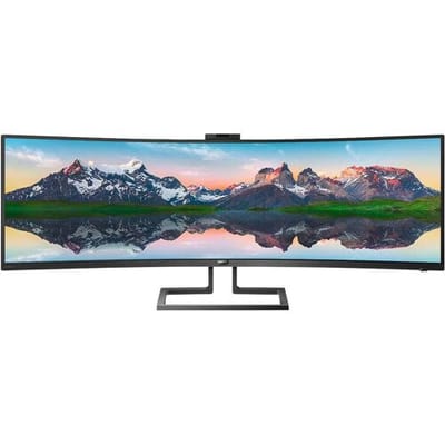 Philips Monitore Brilliance P-line 499P9H LED-monitor Energielabel G (A - G) 124 cm (48.8 inch) 5120 x 1440 Pixel 32:9 5 ms USB-A 3.2 Gen 2, USB-C,