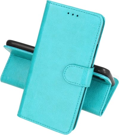 Zakelijke Book Case Telefoonhoesje - Portemonnee Hoesje - Geschikt voor de Google Pixel 8 - Groen