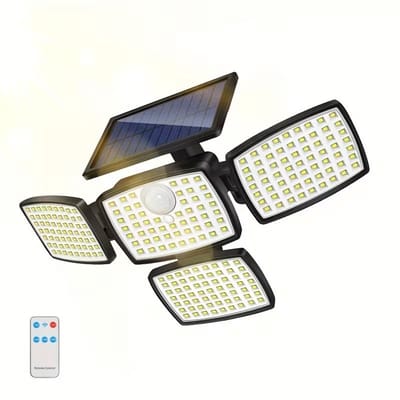 1 stuks Solar Buitenlampen 179 LED Bewegingssensor Buitenlamp IP65 270° Brede Hoek met 3 Modi voor Tuin