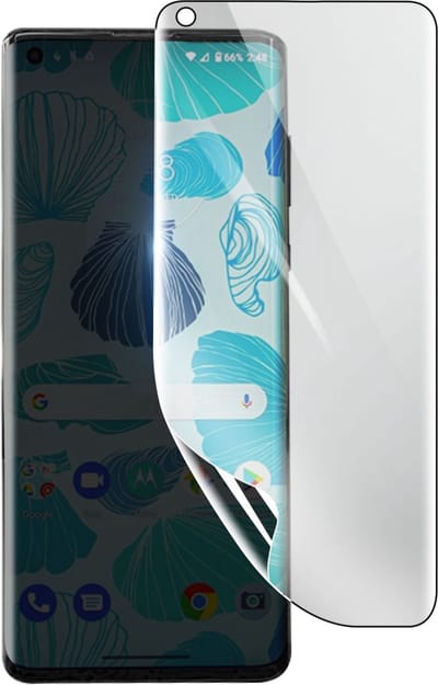 3mk, Geschikt voor Motorola Edge, Schokbestendige Hydrogel Screenprotector, Transparant
