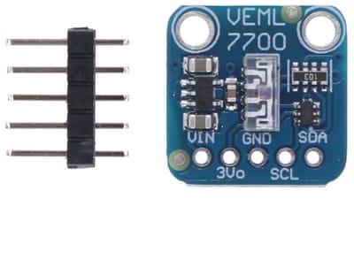 Dailygoods- Lichtsensor VEML7700 - Bewegingssensor - Luchtmeter - Lichtmeter Fotografie - I2C-communicatie - Resolutie 0,0036 lx/ct