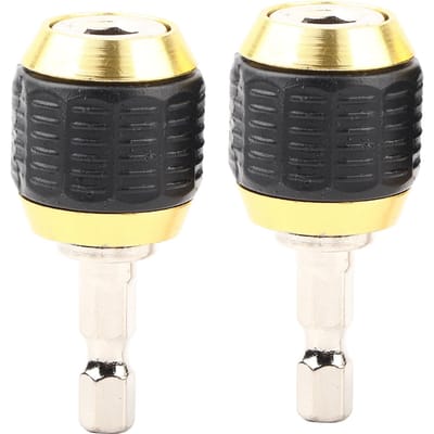 2 STUKS 60mm Boorkop Zeskant Schroevendraaier Slagmoersleutel Adapter 1/4 Zeskant Schacht Boorbit Gereedschap