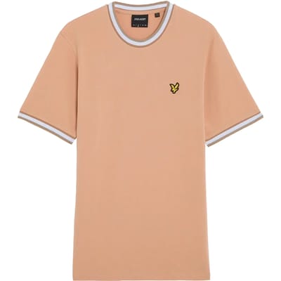 T-shirt met meerdere punten Lyle & Scott