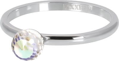 Crystal Glass Ball AB - iXXXi - Vulring 2 mm 18 - Zilver