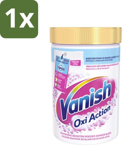 Vanish Oxi Action - Vlekkenverwijderaar Poeder - Witte Was - 710 Gram - 1 stuk