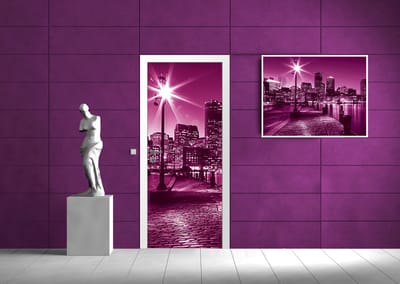 City Skyline Photo Wallcovering