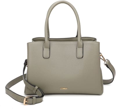 L.CREDI Handtas Schoudertas Polly Hand Bag Khaki Kaki