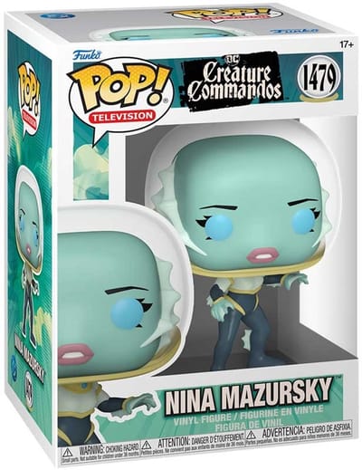Funko speelfiguur Creature Commandos Dr Nina Mazursky vinyl collectie.