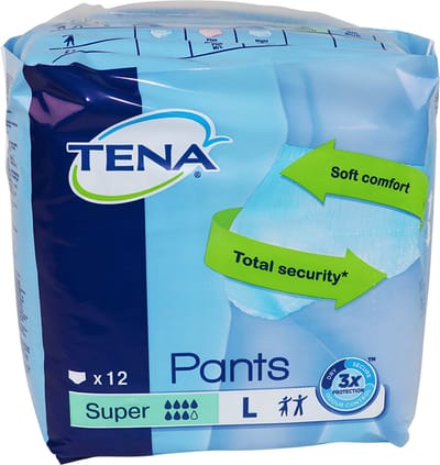 Voordeelverpakking 4 X TENA Proskin Pants Super - Large, 12st (793614)