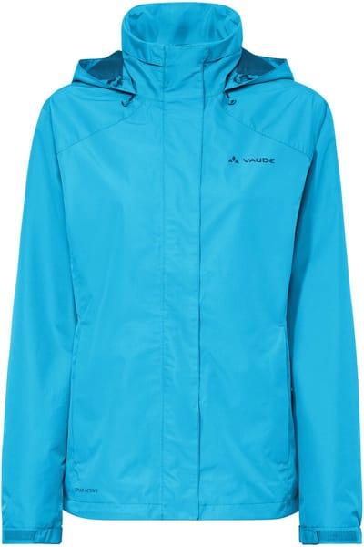VAUDE Escape Bike Light Jacket, Hardshell Jas, Dames Bike-Sports Jassen, Waterdicht, Winddicht, Hardshell, Capuchon, Regular Fit