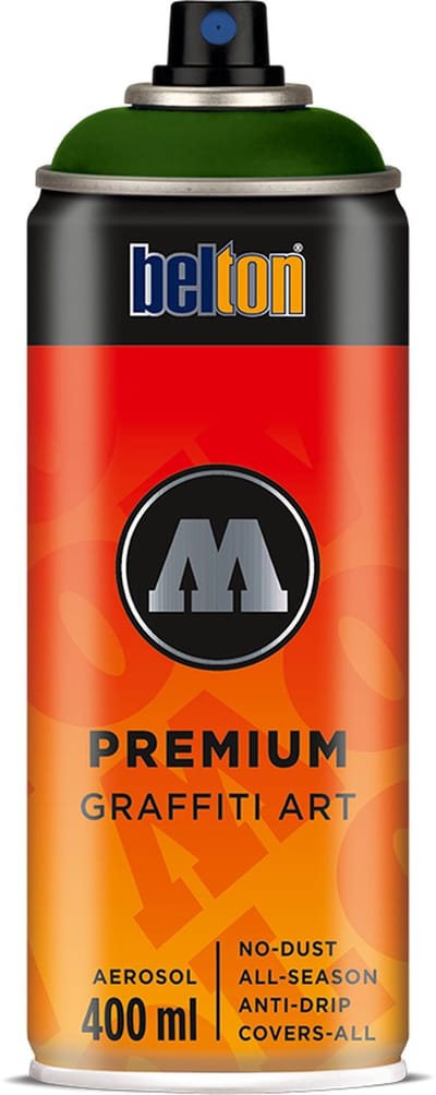 Molotow - Belton Premium 400ml Spray Can Moss Green