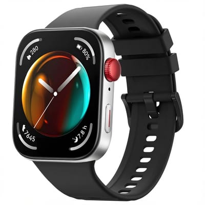 imoshion Siliconen bandje voor de Huawei Watch Fit 4 / 4 Pro / 5 / 5 Pro - Zwart