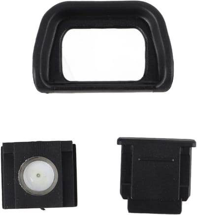 Camera Oogschelp - Zoeker Eye Cup - Fotografie Stabiliteit - Ingebouwde Waterpas - 7 gram - Zwart