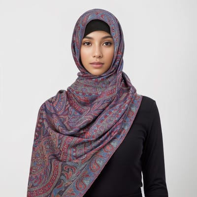 Bohemia Pashmina Hijab Sjaal Lange Moslim Kasjmier Sjaal Vrouwen Foulard Zachte Turban Hoofddoeken Voor Vrouwen Hoofdband Luxe gray