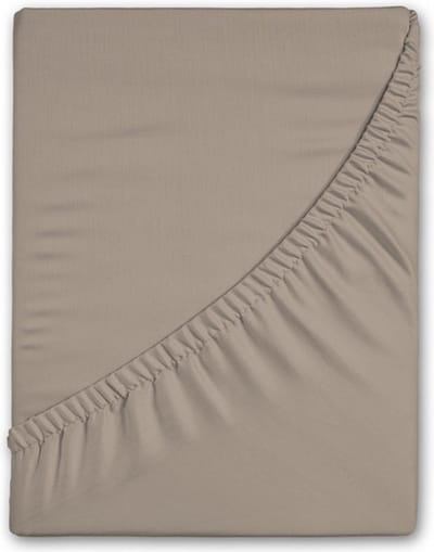 Zavelo Flanellette Hoeslaken Zand-1-persoons (90x200 cm)