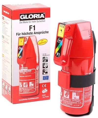 F1G brandblusser voor voertuigen - Compact en gebruiksvriendelijk