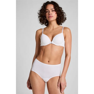 Hunkemöller Dames Lingerie Superslip midi - Wit - maat S