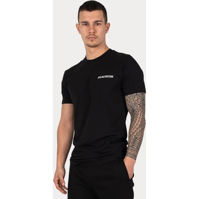 XXL Sportswear Essential Fitted T-Shirt - Black Zwart M