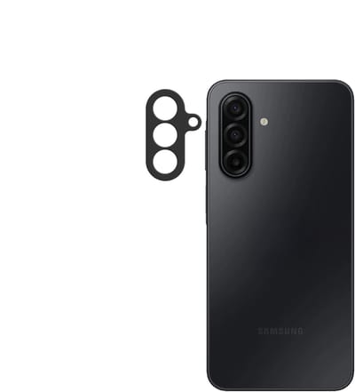 Mobilize Screenprotector geschikt voor Samsung Galaxy A17 Glazen | Mobilize Camera Protector - Case Friendly - Zwart