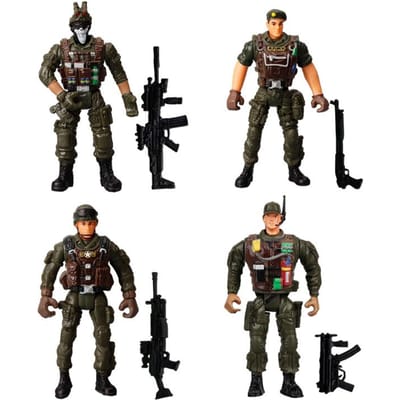 Doe-Het-Zelf Speciale Legerkrachten Speelgoed Met Fort Landvoertuig Militaire Onderdelen Camouflage Soldaten Bewapende Oorlog Spel Voor Kinderen Jongen Hoge Kwaliteit Cadeaus black
