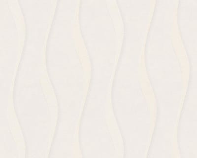 Wit retro behang modern 95945-5