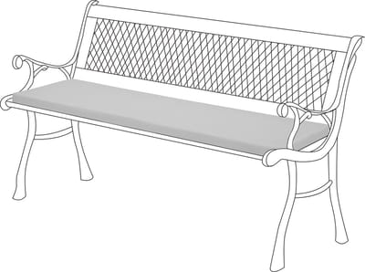 Tuinbank kussen - 2-Zitter ZitKussen - Bankkussen voor Tuin - Zachte en Lichtgewicht Waterbestendig Materiaal