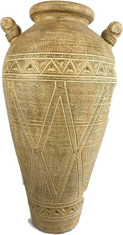 Unieke vaas / keramieke vaas / Exotische vaas / vintage style /