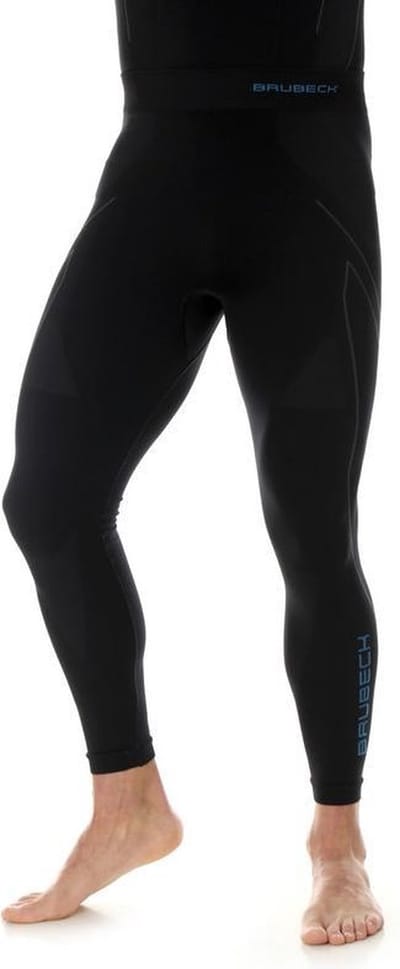 Brubeck Thermobroek Heren met Nilit® Heat - Zwart/Blauw M
