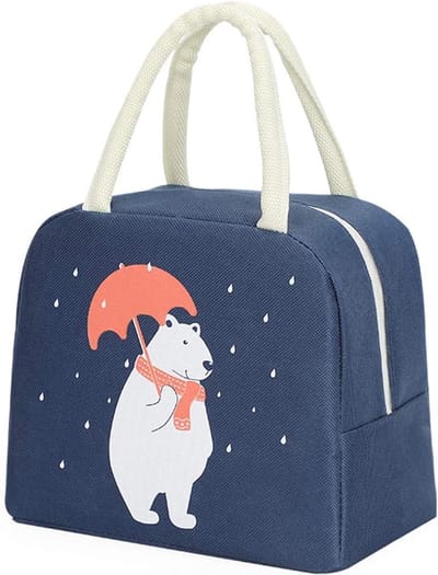 Geïsoleerde lunchtas voor vrouwen - Klein & Lichtgewicht - Ideaal voor Werk, School, en Picknicks