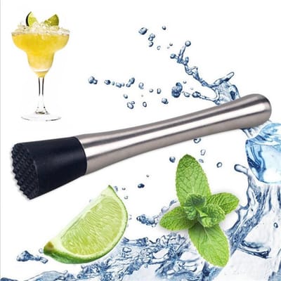Cocktail Stamper en Limoenpers – Roestvrijstalen Bar Gereedschap voor Perfecte Cocktails