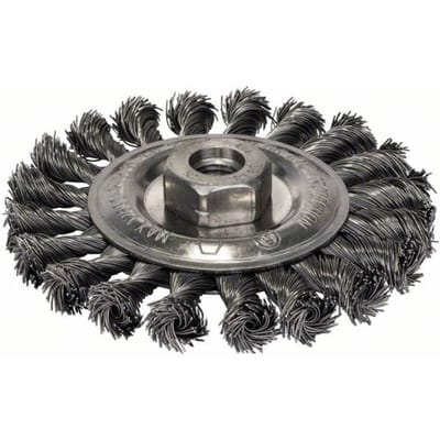 Bosch Accessories Schijfborstel, getordeerd, 115 mm, 0,5 mm, 12 mm, 12.500 omw/min, M14 2608622059 2608622059 1 stuk(s)