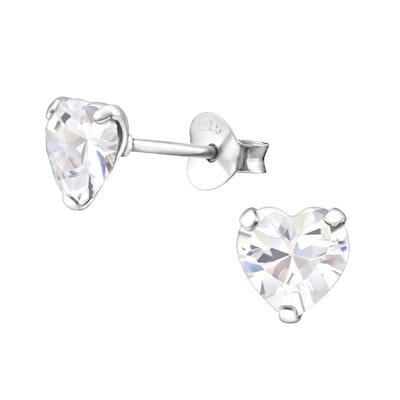Montebello Oorbellen Efi - 925 Zilver E-Coating - Hart - Ø6mm