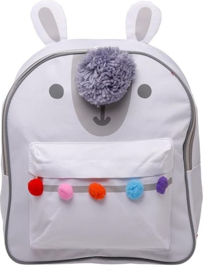Super leuke schooltas, rugzak logeertas rugtas voor kinderen  kids stevig met  stevige verdikte rugbanden Lama Alpaca.