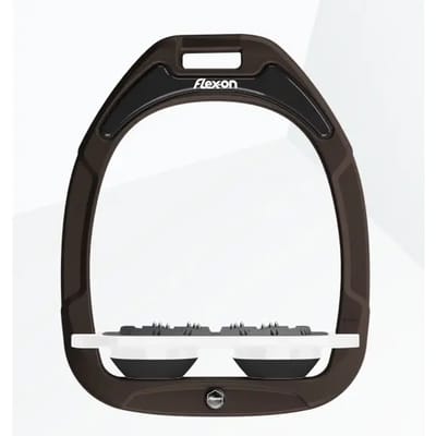 Platte Ultra Grip Beugels Bruin/Wit/Zwart Flex-On Green Composite