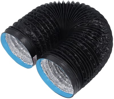 Dailygoods- Ventilatieslang 2m - Flexibel/Geïsoleerd - Luchtafvoerslang - Afzuigslang - Geluidsreductie - Duurzaam ontwerp - Luchtkanaal