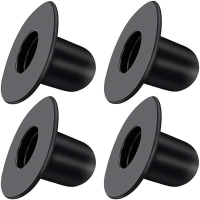 TOVBMUP Zwembadplug - Zwembadafdichtplug - Zwembadafdekking - Afvoerplug - Filterpomp - Zeefgatplug - Zwembadfilterafdichtplug - geschikt voor Intex/Bestway zwembaden - Zwart - 4 stuks