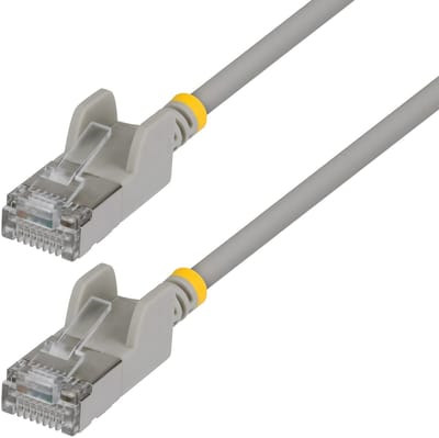 StarTech.com N6APATSTP34GRS4M netwerkkabel Grijs 4 m Cat6a U/FTP (STP) Rond