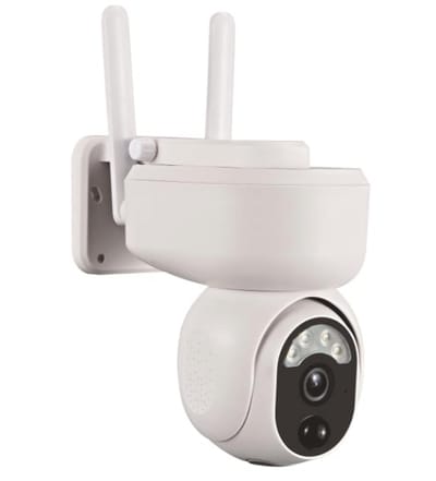 4G LTE bewakingscamera voor binnen, accu met simkaart, 2K PTZ huisdiercamera, zonder wifi, voor binnen, met oplaadbare batterij, 355 °/100 graden draaibaar, kleur-nachtzicht, 2-weg audio